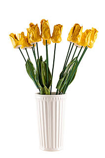 Bukiet tulipanów ceramicznych żółtych, 2026