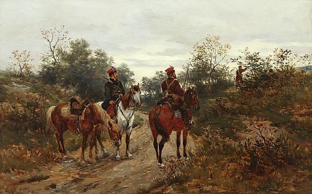 Patrol powstańczy z 1863 roku