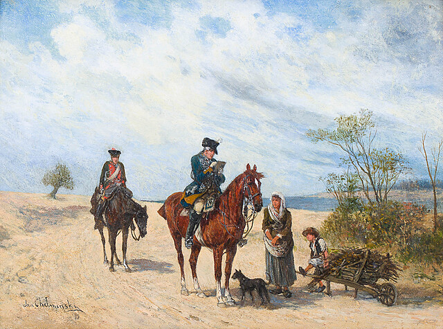 Urzędnicy wojskowi, 1875