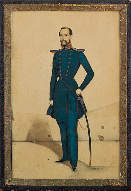 Portret oficera armii tureckiej