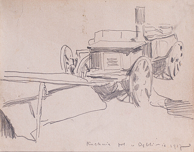 Dwa szkice, Dęblin 1917