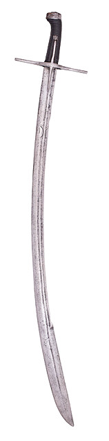 Szabla husarska polsko-węgierska, XVII w.