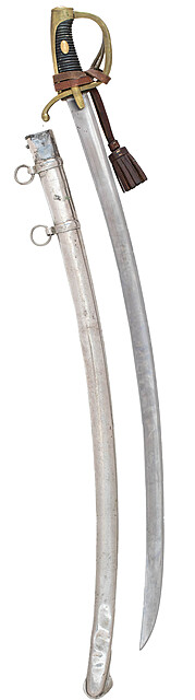 Szabla kawaleryjska żołnierska, Rosja, wz. 1827