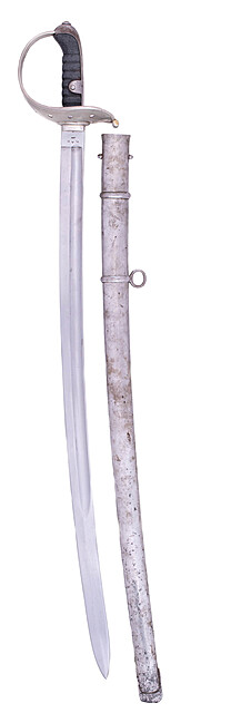 Szabla szeregowych kawalerii ciężkiej, Austria wz. 1869