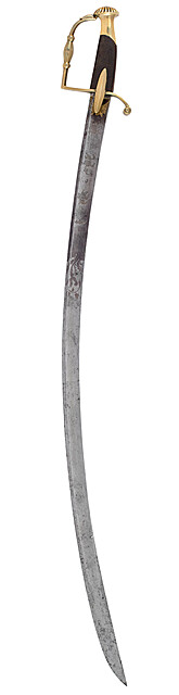 Szabla oficera jazdy, Francja, ok. 1800