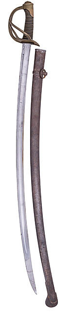 Szabla żołnierska, Francja, M 1822