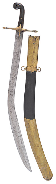 Szabla szeregowych piechoty, tzw. pala, Turcja, XVIII w.