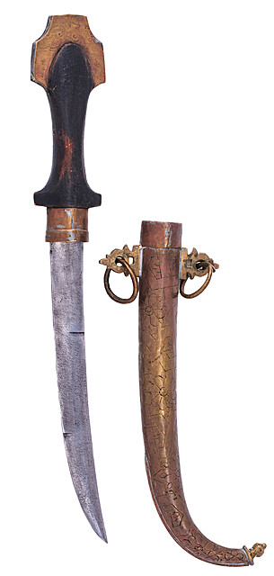 Puginał typu dżambia, XX w.