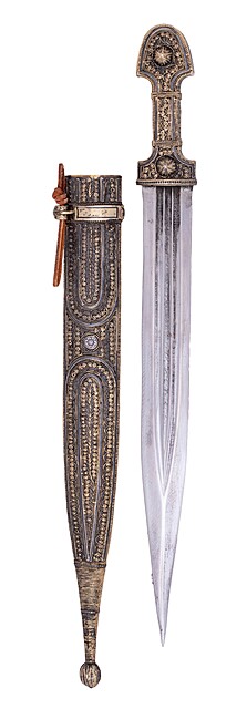 Puginał typu kama, Gruzja, ok. 1800