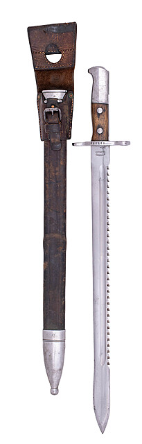 Bagnet-piła, Szwajcaria, wz. 1914