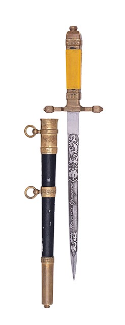 Kordzik oficera, Polska, wz. 1924