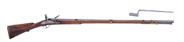 Karabin, Europa Zachodnia, XVIII w.