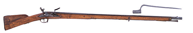 Karabin skałkowy, Niemcy, ok. 1750