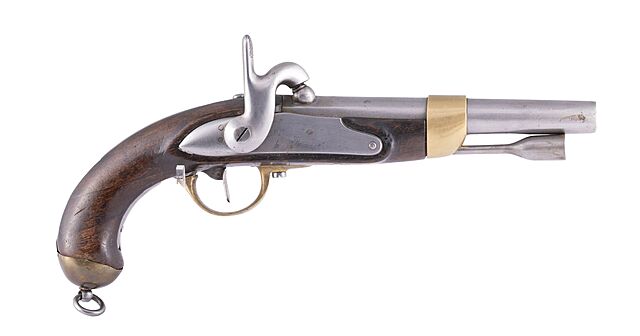 Pistolet kawaleryjski, Francja, model 1822 T