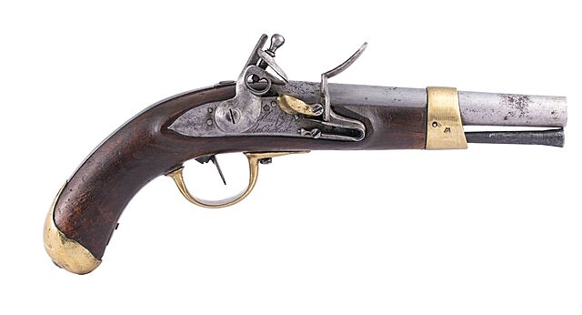Pistolet skałkowy, Francja model AN XIII