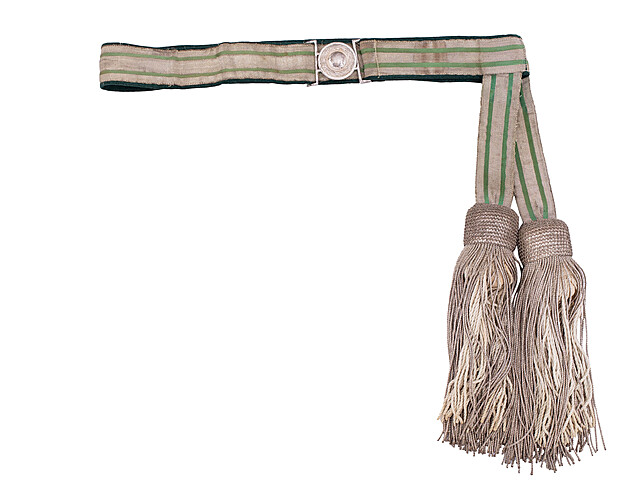 Pas paradny, Policja Saksońska