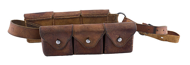 Pas nośny z sześcioma ładownicami, Szwajcaria, ok. 1900