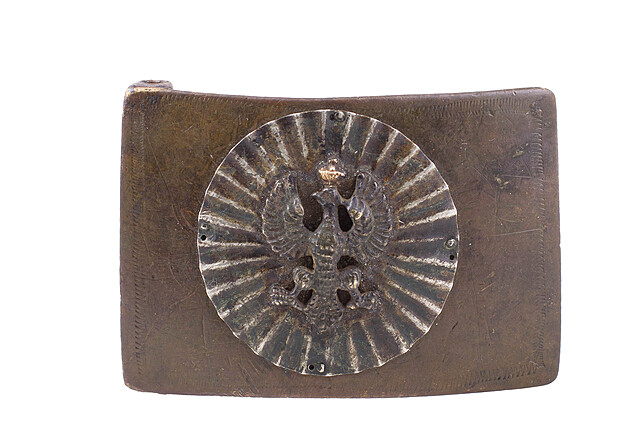 Klamra do pasa, Polska, XIX w.