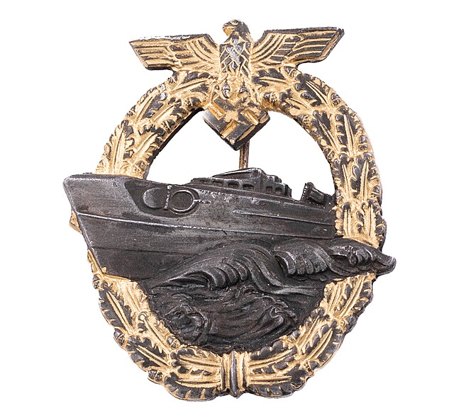 Odznaka bojowa Kriegsmarine, l. 1941-1945