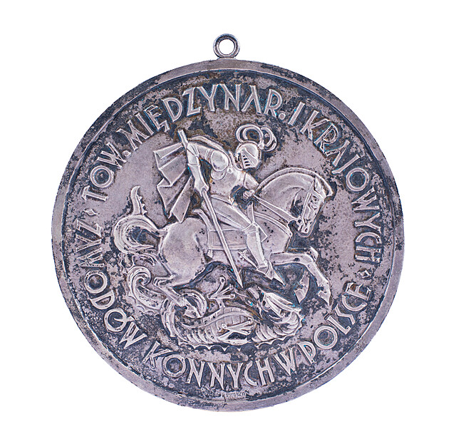 Medal Towarzystwa Międzynarodowych i Krajowych Zawodów Konnych w Polsce, l. 20. XX w.