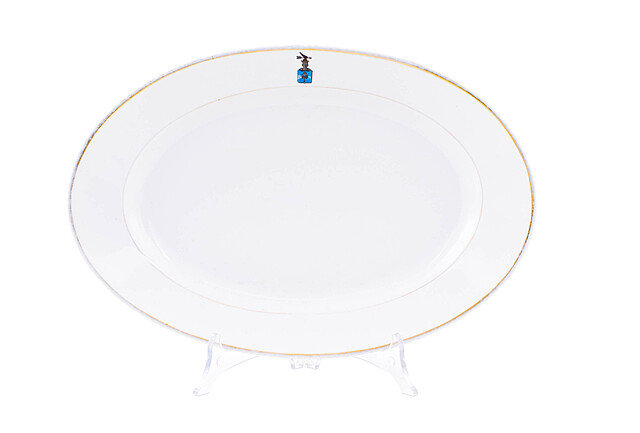 Półmisek z herbem Dołęga, l. 20. XX w.