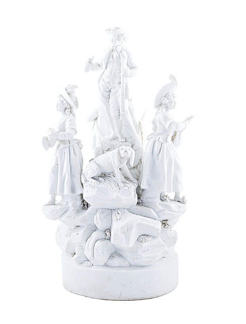 Alegoria myślistwa, La Courtille, Francja, XVIII w.