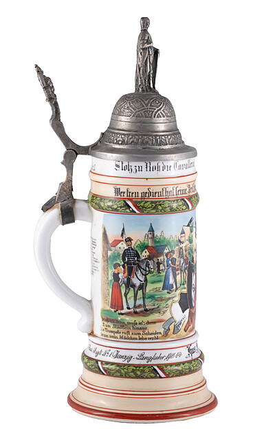 Kufel Rezerwisty 5 Eskadronu 1 Lekkiego Pułku Huzarów, Gdańsk-Wrzeszcz