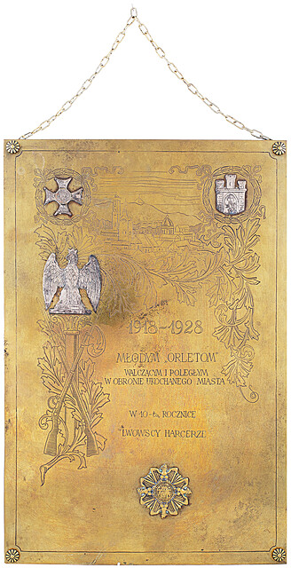 Plakieta Orlęta Lwowskie, 1928