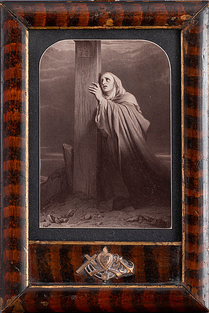 Matka Boska u stóp krzyża