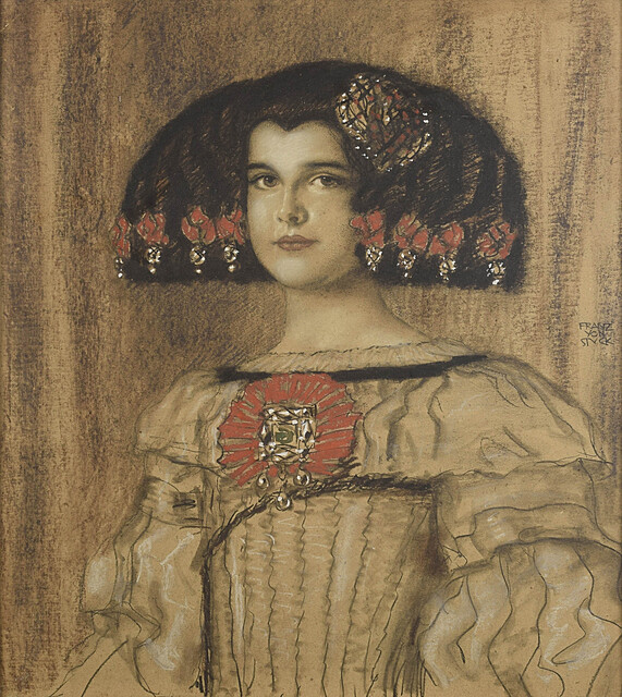 Infantka - Portret córki artysty Mary