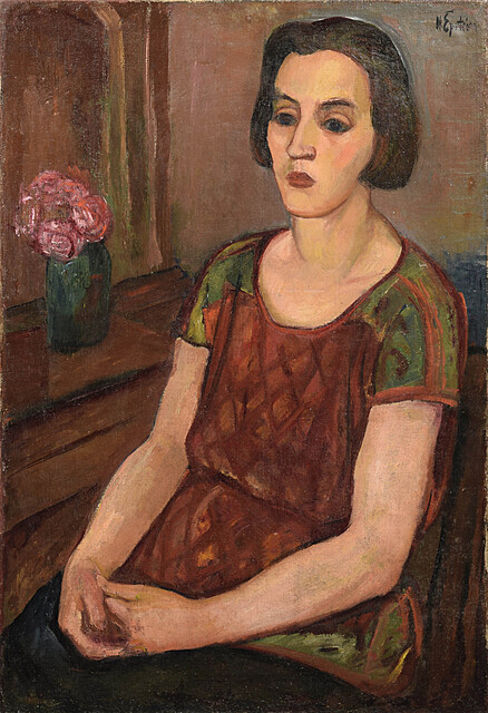 Portret młodej kobiety