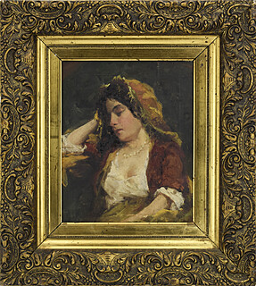 Kobieta w sennym letargu