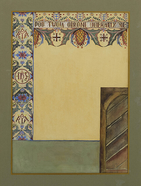 Projekt dekoracji ściennej