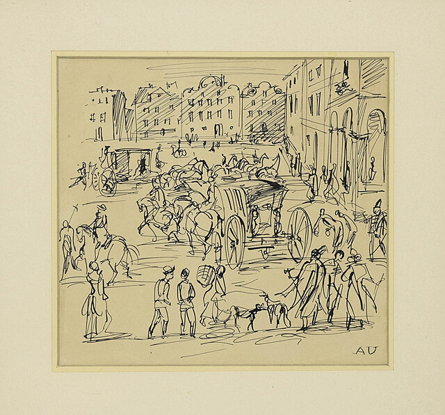 Na Rynku Starego Miasta w Warszawie