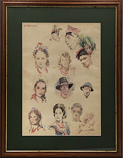 Portrety krakowianek i krakowiaków