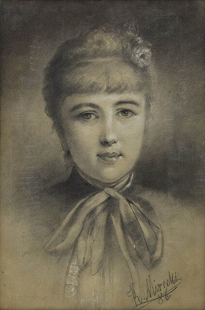 Portret kobiety, 1886