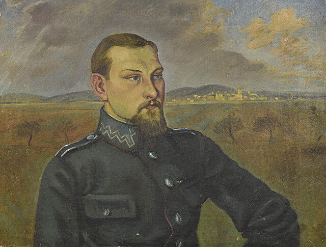 Portret legionisty - Jana Zaręby, 1917