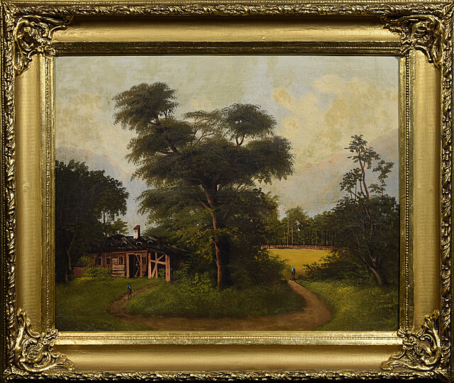 Pejzaż ze sztafażem