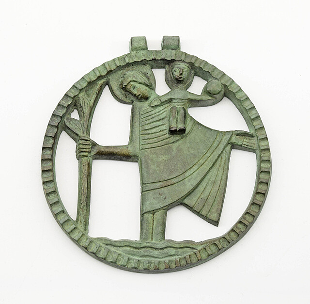 Święty Krzysztof z Dzieciątkiem Jezus