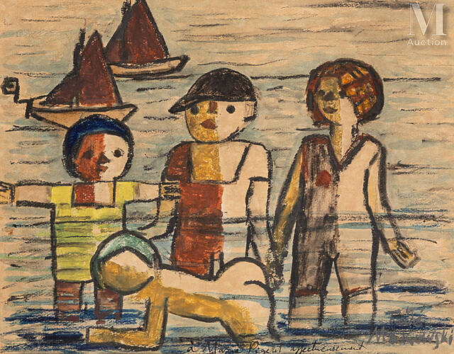 Kąpiel, ok. 1930 r.