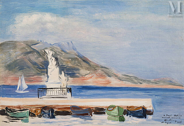 La Seyne - port i Pomnik Wojenny, 1935 r.