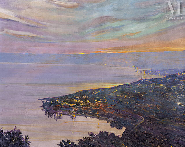 Zatoka o zmierzchu, 1922 r.