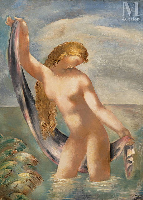 Kąpiąca się, 1925 r.