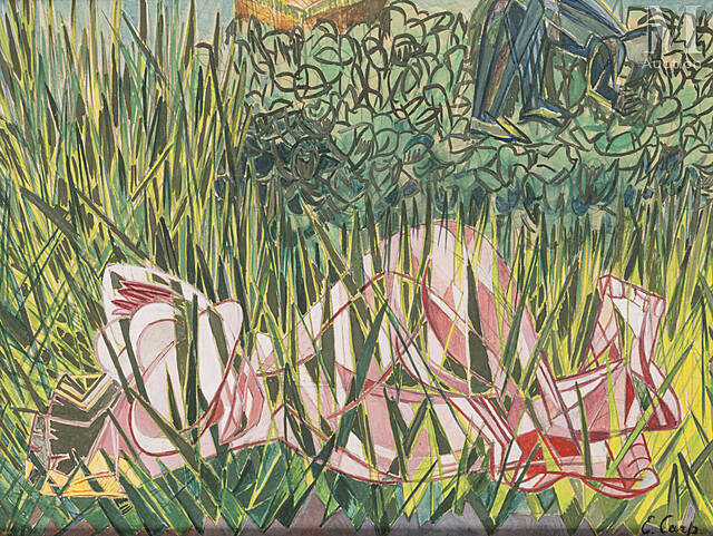 Drzemka w wysokiej trawie