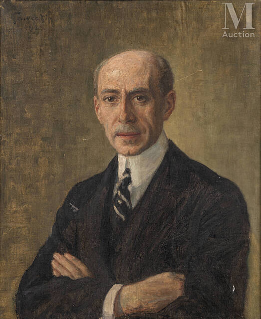 Portret mężczyzny, 1925 r.