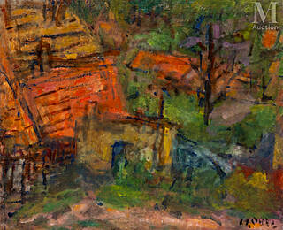 Pejzaż Szentendre, 1964 r.