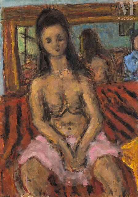 Akt i odbicie w lustrze, ok. 1968 r.