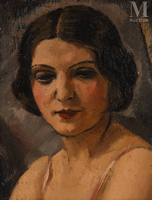 Kobieta o ciemnych oczach, ok. 1930 r.