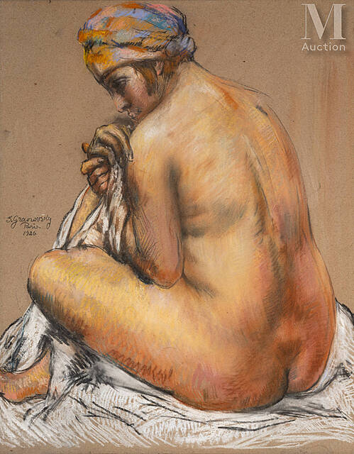 Akt w turbanie, 1926 r.