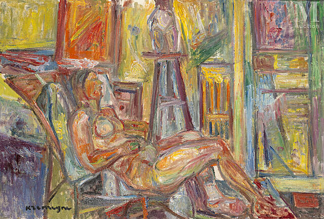 Akt w pracowni artysty